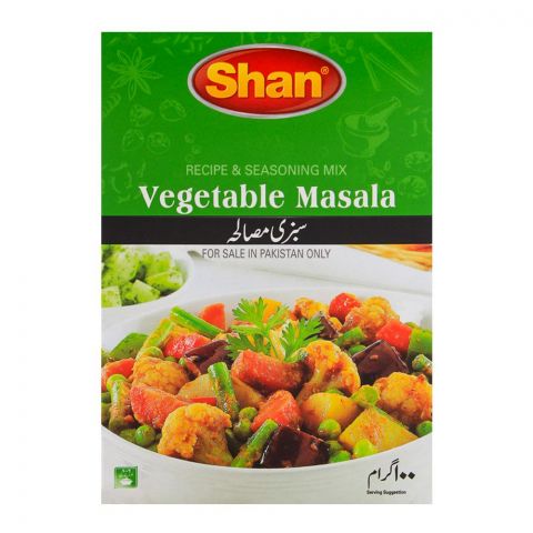 Shan Vegetable Recipe Masala 100gm