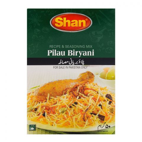 Shan Pilau Biryani Recipe Masala 50gm