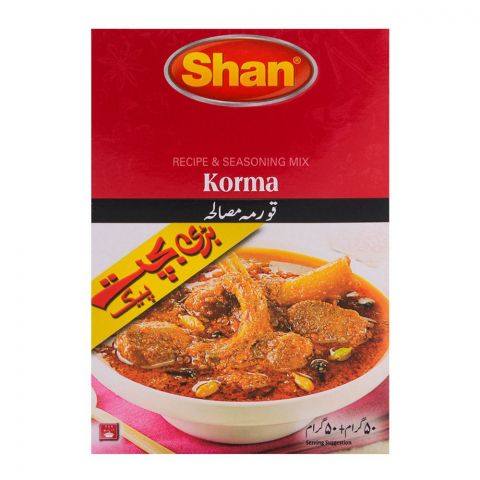 Shan Korma Recipe Masala Double Pack
