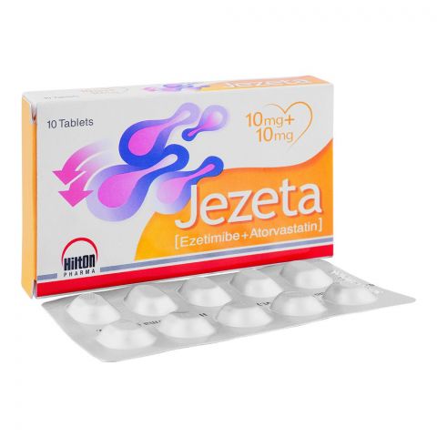 Hilton Pharma Jezeta Tablet, 10mg + 10mg, 10-Pack
