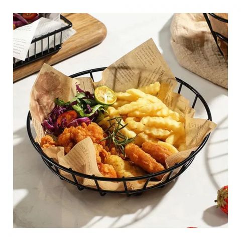 Matrix Snack Bucket & Restaurant Style Serving Platter, Medium, Oval
