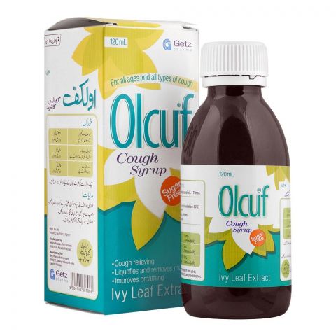Getz Pharma Olcuf Cough Syrup, 120ml