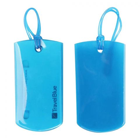 Travel Blue Jelly I.D Tags, 016