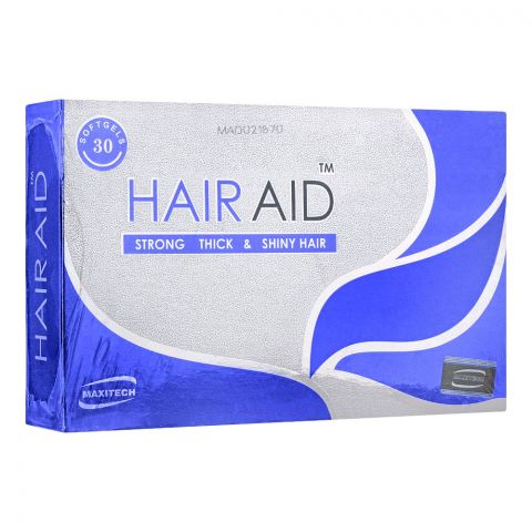 Maxitech Hair Aid Soft Gel, 30-Pack