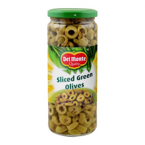 Delmonte Sliced Green Olives, 235g