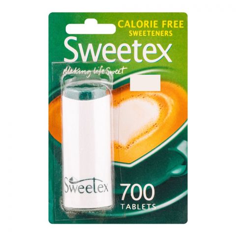 Sweetex Calorie Free Tablets, 700-Pack