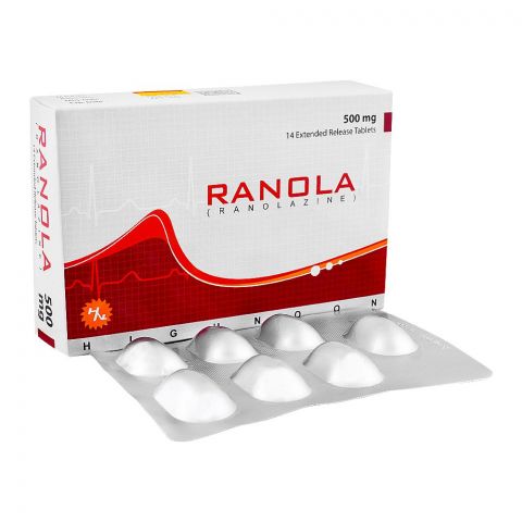 Highnoon Laboratories Ranola Tablet, 500mg, 14-Pack