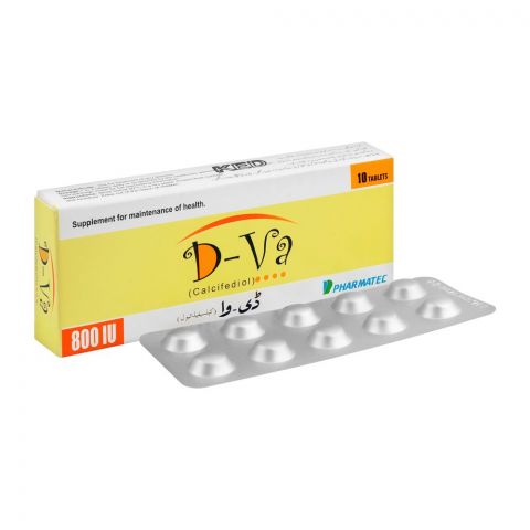 Pharmatec D-Va Tablet, 10-Pack