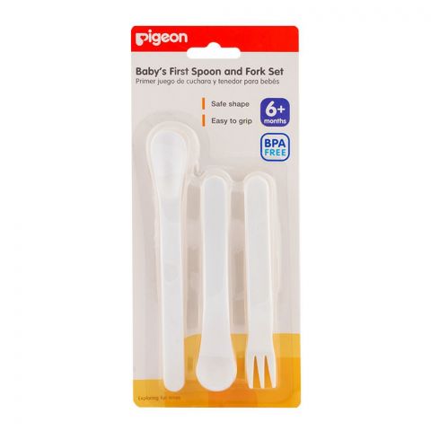 Pigeon First Spoon And Fork Set D-310