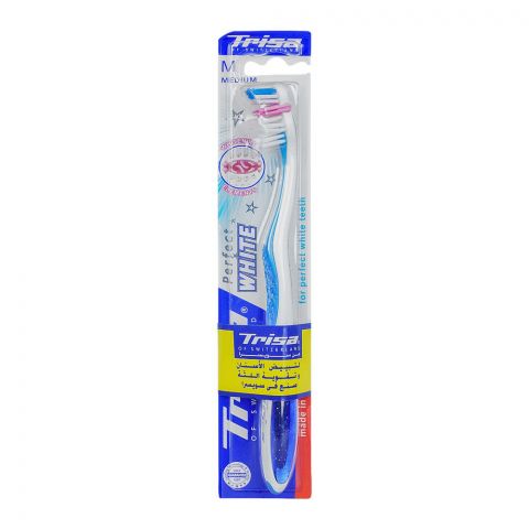 Trisa Perfect White Tooth Brush, Medium