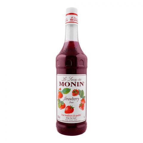 Monin Strawberry Syrup, 1 liter