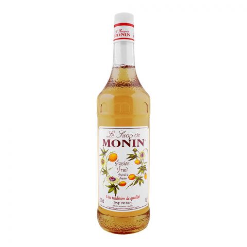 Monin Passion Fruit Syrup, 1 liter