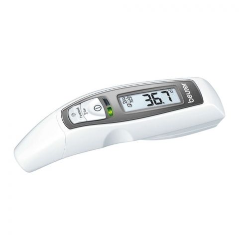 Beurer 6-In-1 Multi Functional Forehead/Ear Thermometer, FT 65