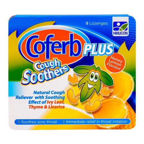 Hilton Pharma Coferb Plus Cough Soothers, 9-Pack