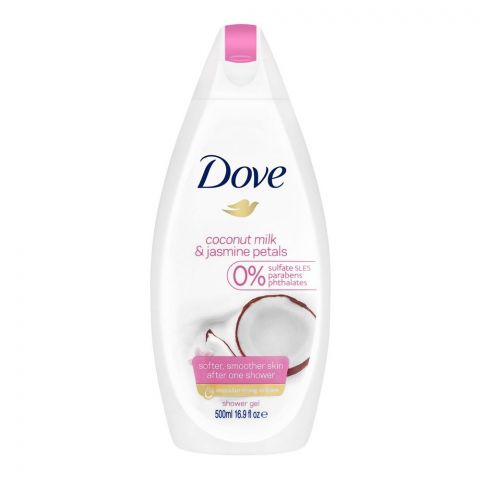 Dove Coconut Milk & Jasmine Petals Shower Gel, 500ml