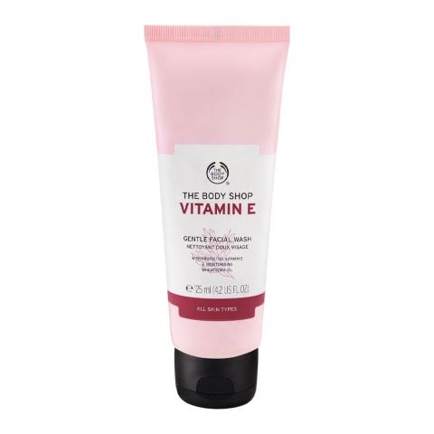 The Body Shop Vitamin-E Gentle Facial Wash, All Skin Types, 125ml