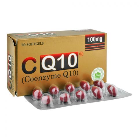 High-Q Pharmaceuticals CQ10 Soft Gels, 100mg, 30-Pack