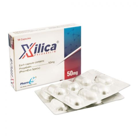 PharmEvo Xilica Tablet, 50mg, 14-Pack