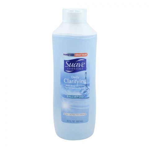 Suave Essentials Daily Clarifying Shampoo, 887ml