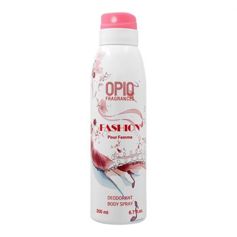 Opio Fashion Deodorant Body Spray, For Women, 200ml