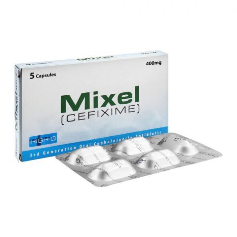 High-Q Pharmaceuticals Mixel Capsule, 400mg, 5-Pack