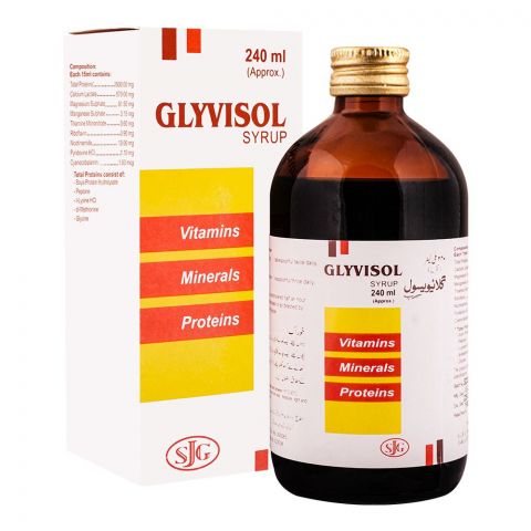 S.J. & G. Glyvisol Syrup, 240ml