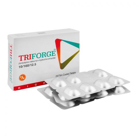 Highnoon Laboratories Triforge Tablet, 10/160/12.5mg, 28-Pack