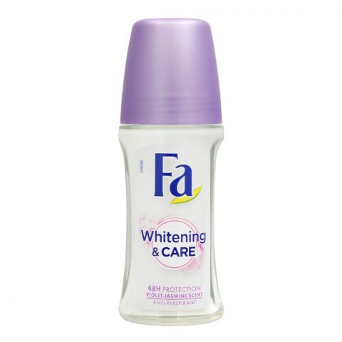 Fa 48H Protection Whitening & Care Violet-Jasmine Scent Roll-On Deodorant, For Women, 50ml