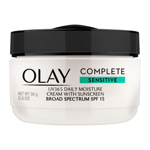 Olay Complete Broad Spectrum SPF 15 Sensitive Skin Daily Moisture Cream, 56g