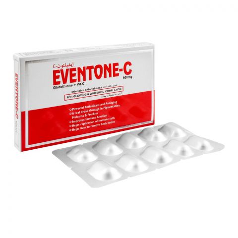 Pharma Health Eventone-C Tablet, 500mg, 10-Pack