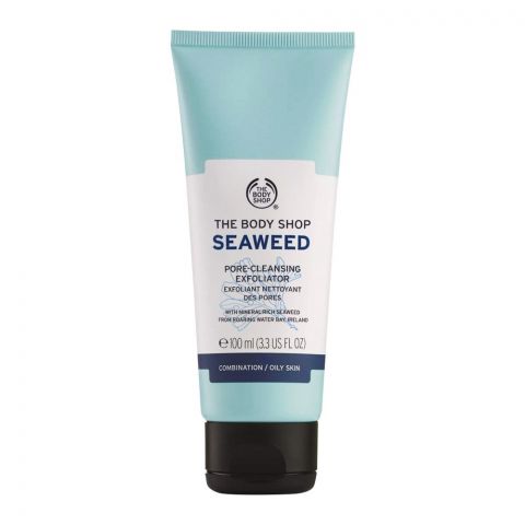 The Body Shop Seaweed Pore Cleansing Exfoliator, Combination/Oily Skin, 100ml