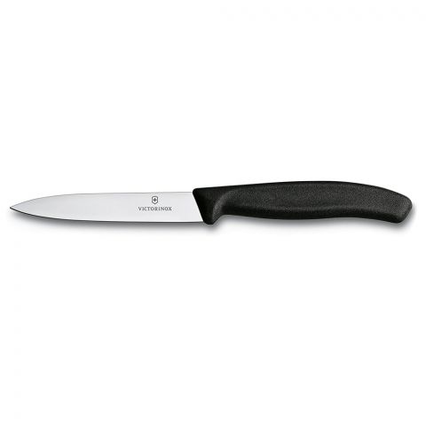 Victorinox Swiss Classic Paring Knife, 4 Inches, Black, 6.7703