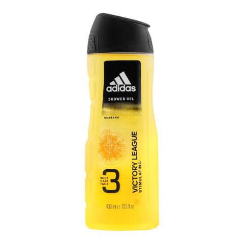 Adidas 2-In-1 Victory League Shower Gel, 400ml