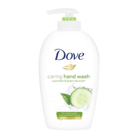 Dove Caring Hand Wash, Cucumber & Green Tea Scent, 250ml