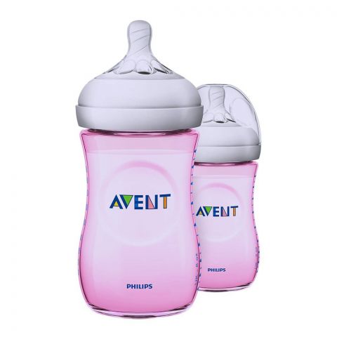Avent Natural Feeding Bottle 2-Pack 260ml - SCF694/23