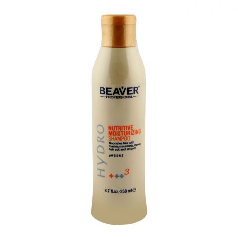 Beaver Professional Hydro Nutritive Moisturizing Shampoo 258ml