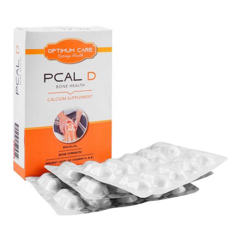 Optimum Care Pcal D Bone Health Tablet, 30-Pack