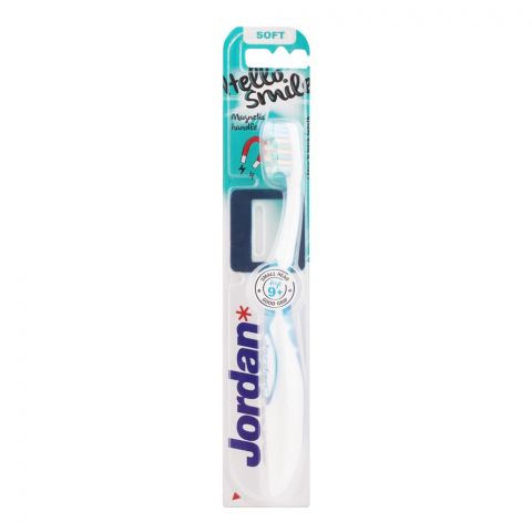 Jordan Hello Smile Magnetic Handle Toothbrush Soft, 10246