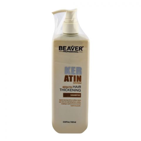 Beaver Professional Keratin Hair Thickening Shampoo 410ml