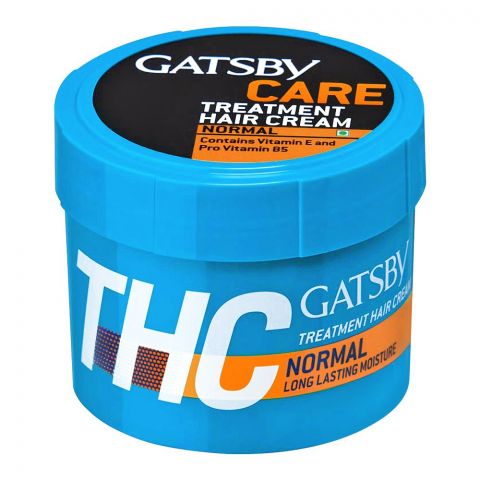 Gatsby Care Treatment Hair Cream, Normal, Long Lasting Moisture, 250g