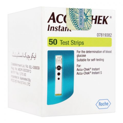 Accu-Chek Instant Test Strips, 50-Pack