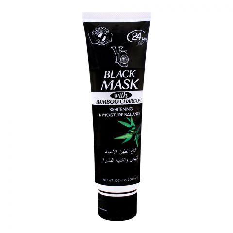 YC Black Mask With Bamboo Charcoal