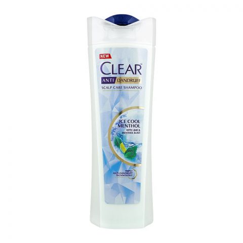 Clear Anti-Dandruff Ice Cool Menthol Shampoo, Thai, 330ml
