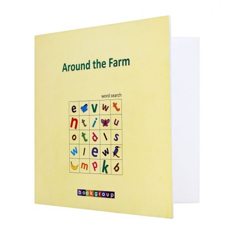 Book Group Around The Farm Word Search Book