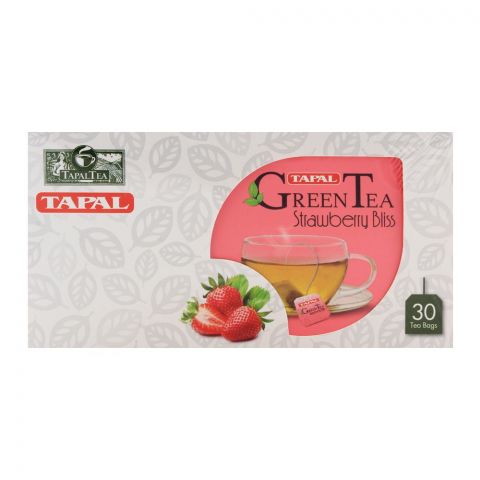 Tapal Strawberry Green Tea Bags 30-Pack