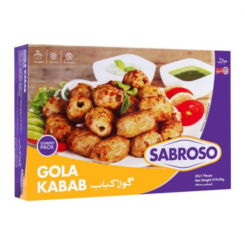 Sabroso Gola Kabab, Chicken, 515g
