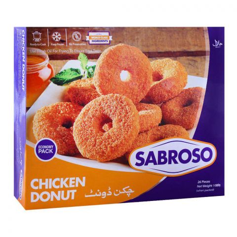 Sabroso Chicken Donut, 26 Pieces, 1000g