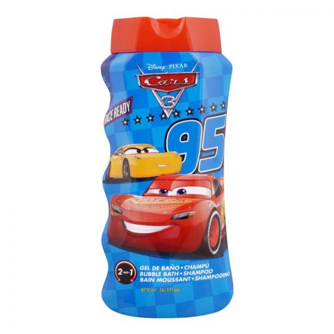 Lorenay Cars 95 Bubble Bath + Shampoo, 475ml