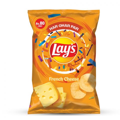 Lay's French Cheese Chips, 80g