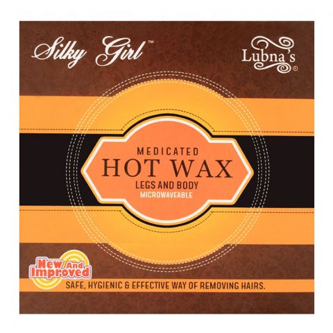 Lubna's Medicated Legs And Body Hot Wax Pot 150gm